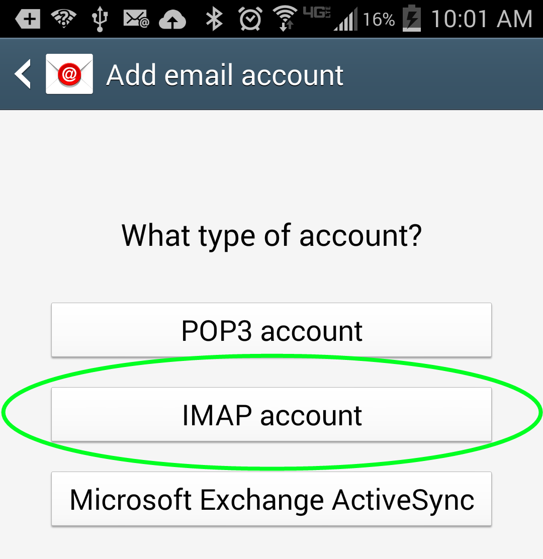 IMAP Account