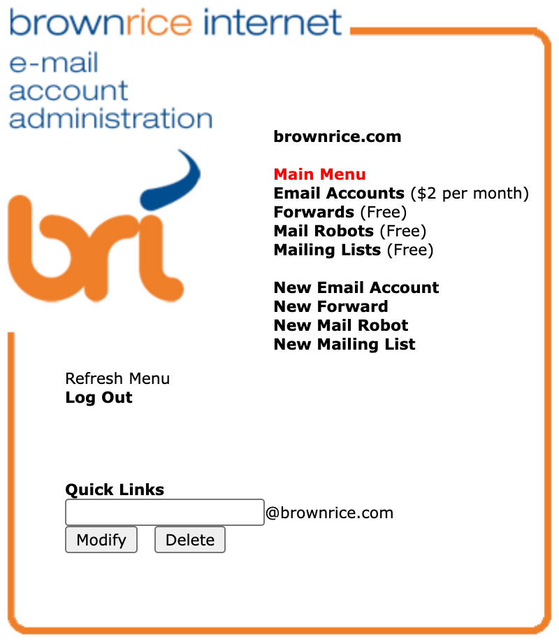 Email Administration